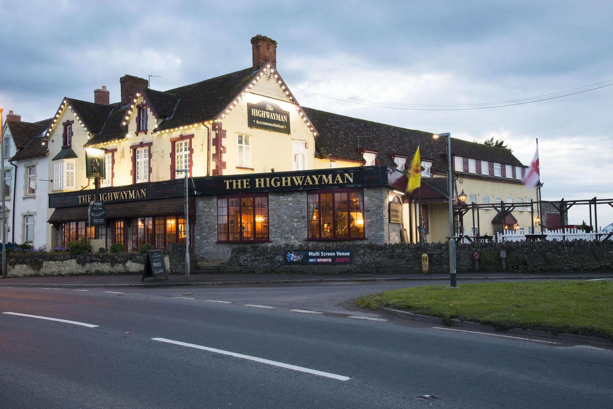 The Highwayman Inn เชพตันมัลเล็ต ภายนอก รูปภาพ